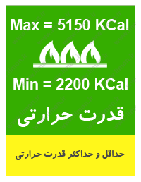 بخاری گازی آبسال مدل 481