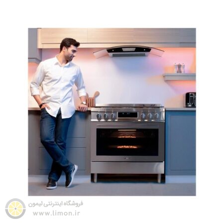 اجاق گاز 5 شعله فردار اسنوا مدل CHEF شف 7111 استیل